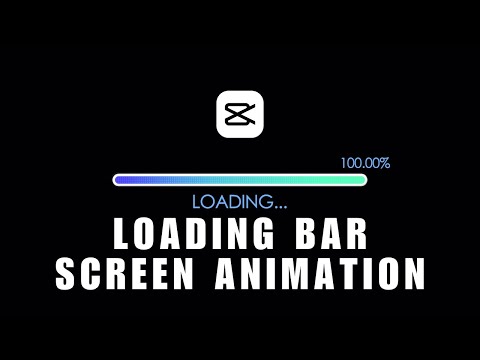 NEW Animation Tutorial! How You Can Create Your Own Loading Bar Screen Animation On CapCut PC?