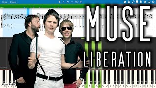 Muse - Liberation [Piano Tutorial | Sheets | MIDI] Synthesia