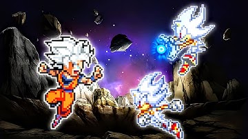 Hyper Goku OP VS Hyper Sonic V1 & Hyper Sonic V2 in Jump Force #Mugen