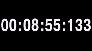 12 hour 60fps millisecond timer