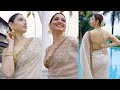 Milky beauty Tamannaah explores Kerala, her saree looks wins hearts