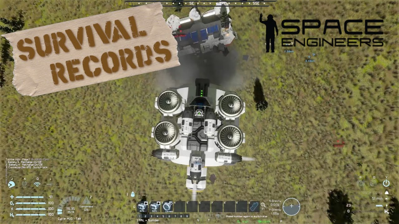Survival Records - Space Engineers S01 Ep016 - YouTube