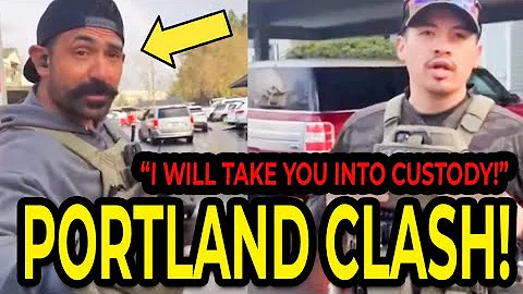 Portland Protesters Clash With Federal Agents - Police Get Called Out!