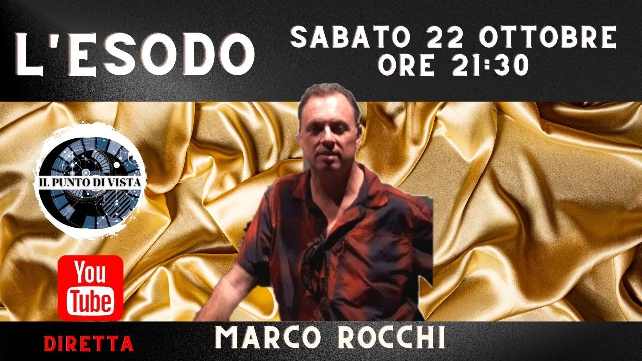 Marco Rocchi L' ESODO con MARCO ROCCHI - YouTube