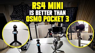 Why I Almost Returned My DJI Osmo Pocket 3 Testing RS4 Mini