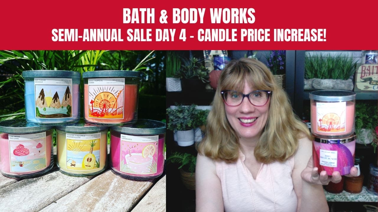 Bath & Body Works SAS Day 4 Candle Price Increase! YouTube