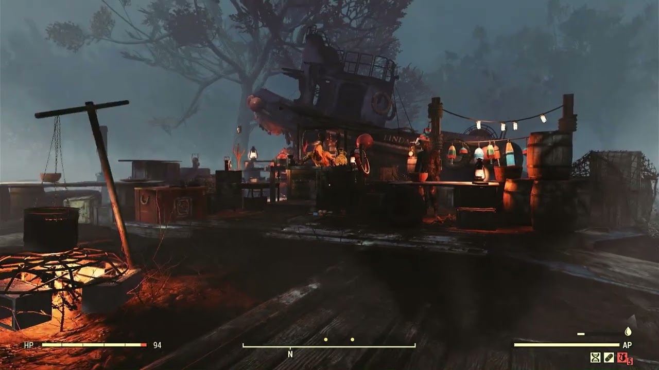 Craft a Replica Fishing Rod wearing Marshal Mallow Fishing Hat | Fallout 76 Marvelous Fishing Excurs