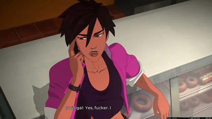 She is definitely into MechaMan | Dispatch Episode 2 Invisigal Scenes |