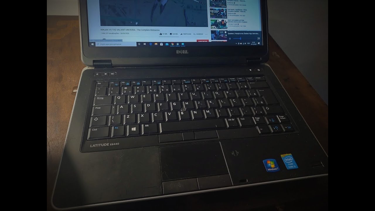 conhecendo o notebook DELL Latitude e6440 uma ferrari de notebook, veja o super desempenho
