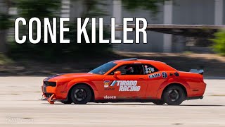 First Autocross in the Widebody Challenger in 10 Months!