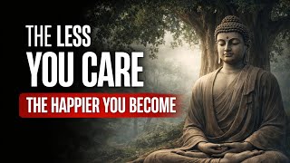 The Less You Care, The Happier You Become | Buddhist Wisdom