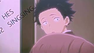 Line without a hook// a silent voice