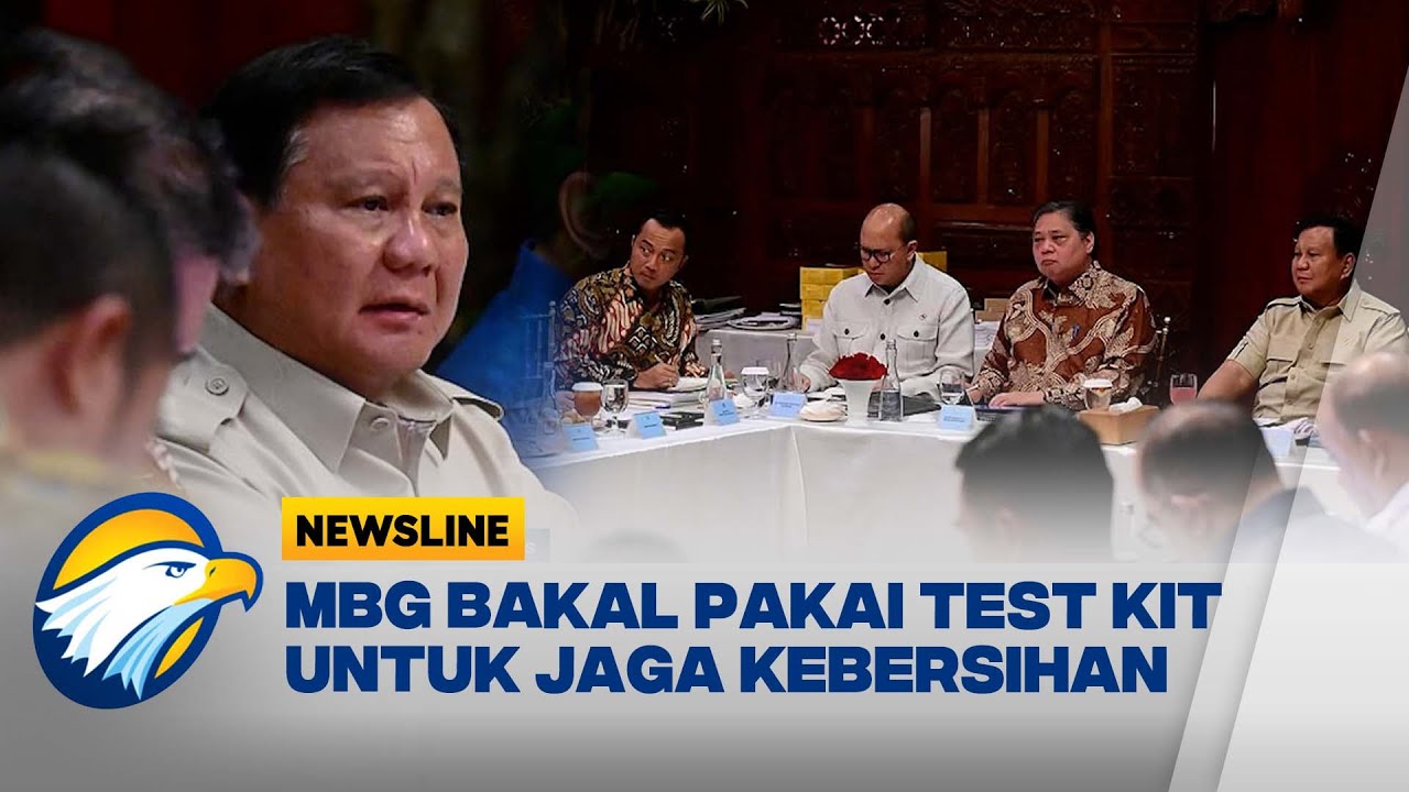 Presiden Perintahkan Dapur MBG Dilengkapi Test Kit - [Newsline] - YouTube