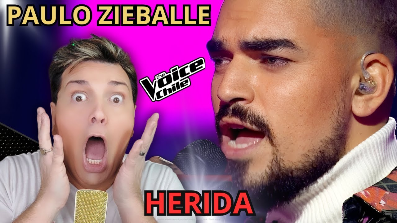¡No puedo creer cantó PAULO ZIEBALLE en THE VOICE CHILE!