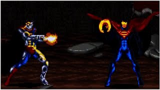 The Death and Return of Superman Snes All Bosses