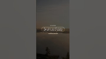 ﴿فرددناه إلى أمه كي تقر عينها ولا تحزن..﴾ #عبدالله_الموسى #سورة_القصص آية13 #قرآن #quran