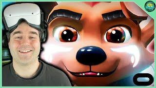 Ven VR Adventure Oculus Quest Gameplay & Review. Crash Bandicoot Platformer In Virtual Reality!