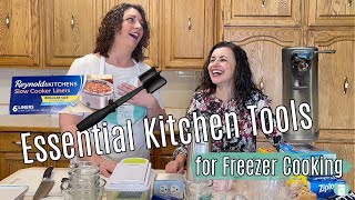 Essential Tools for Freezer Cooking | Meal Prep Tips