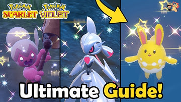 The ULTIMATE SHINY HUNTING GUIDE in Pokémon Scarlet & Violet!