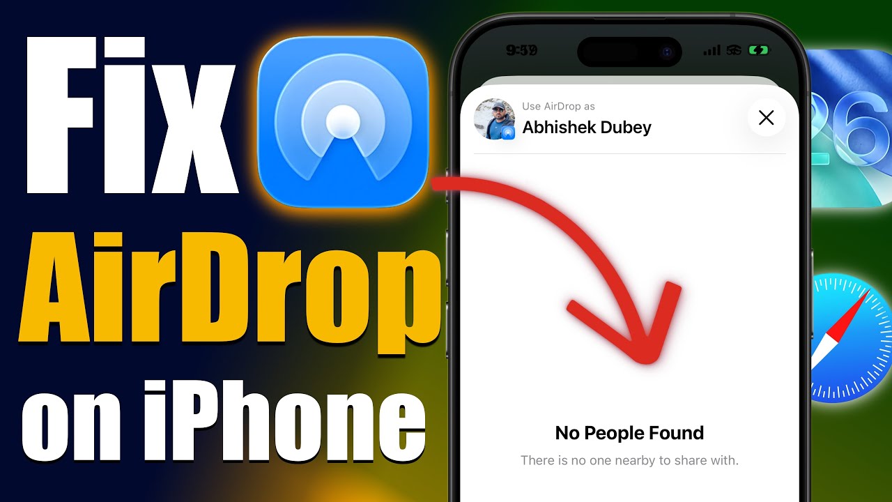FIX AirDrop NOT Working on iPhone - How to Fix AirDrop on iPhone?