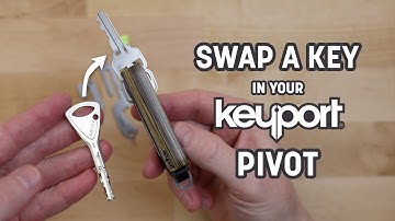 Swap a Key in your Keyport Pivot Key Organizer (Secret Trick)