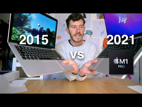 2015 MacBook Pro vs 2021 MacBook Pro