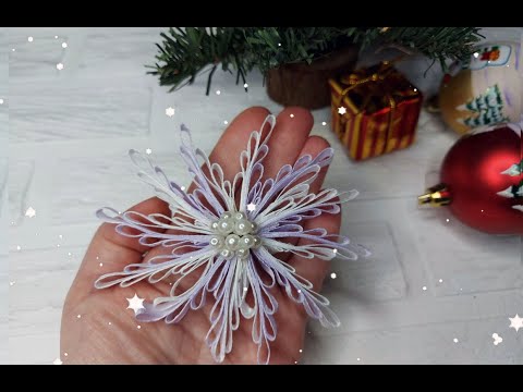 Video: How To Make A Voluminous Snowflake