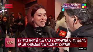 Sabrina Rojas habló del romance de Griselda Siciliani con su ex, Luciano Castro