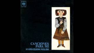 Video thumbnail of "CANCIÓN DE BAÑAR LA LUNA  -  MARÍA ELENA WALSH (1963)"