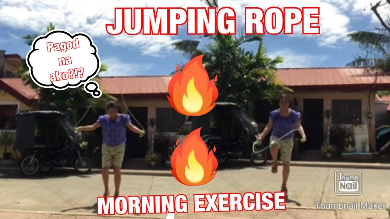 Jump Rope Tricks Vlog ME TIME VLOGS - JUMPING ROPE EXERCISE | teamtriple1ldr - YouTube