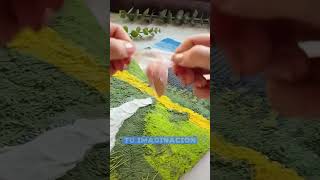 Espectacular Paisaje Hecho De Plastilina