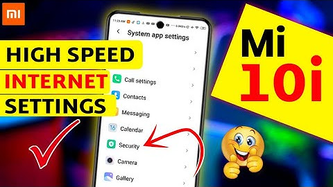Mi 10i High Speed Internet Secret Setting ? Mi 10i Network Problem Solution ? Fast Net Speed Setting