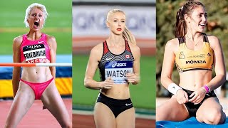 HIGHLIGHTS Women's Athletics | Most Beautiful & Cute Moments in WOMEN's Athletics