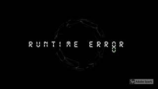 Disk Space - Runtime Error (high quality bass)