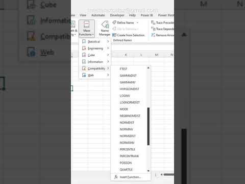 All Compatibility formulas in excel #shorts