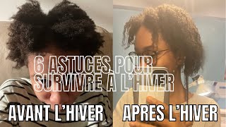 6 ASTUCES POUR PROTÉGER SES CHEVEUX CREPUS DE L&#39;HIVER 2022