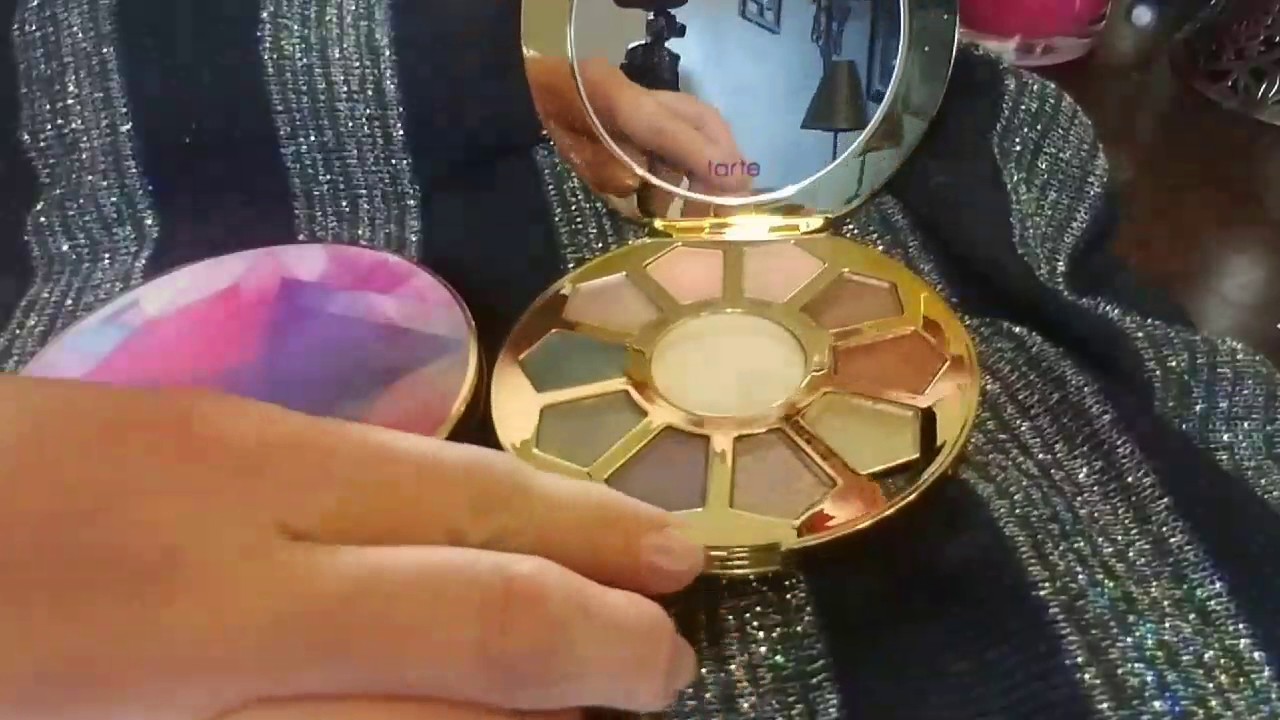 REAL VS FAKE TARTE MAKE BELIEVE IN YOURSELF EYESHADOW PALETTE
