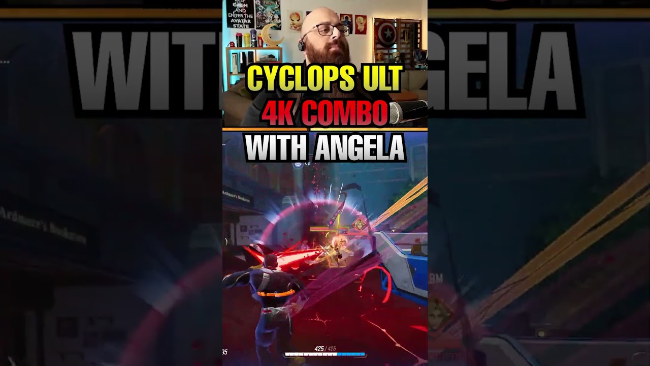 CYCLOPS 4k ULT COMBO Early Access ❌ #shorts #marvelrivals #cyclops