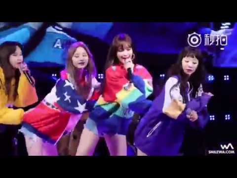 韩国女子团体热舞！嘻嘻