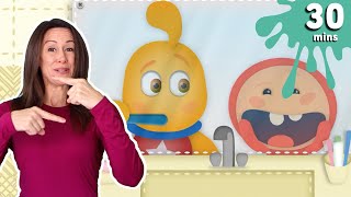 brush your teeth toothbrushing routine songs patty shukla kids tv sing along songs for kids