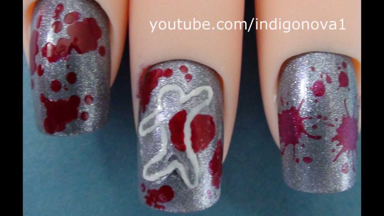 9. "True Crime" Nail Tutorial - wide 4