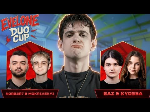 ЭВЕЛОН ИРЛ ТУРНИР 2 на 2 КС2 #1 / МОКРИВСКИЙ и НОРБЕРТ vs БАЗ и КИЙОСА / EVELONE CS2 MOKRIVSKIY