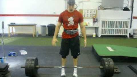 TonyGentilcore.com TG 500 lb DL in Dragon Tee