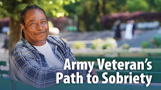 Army Veteran Talks About How “therapy was key” to His Sobriety