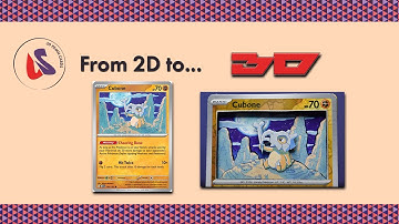 3D Pokemon Card TUTORIAL: Cubone