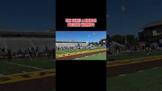 Boise State Sire Gaines and the Broncos Pregame Warmups