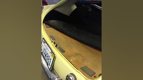 MGB GT compression check