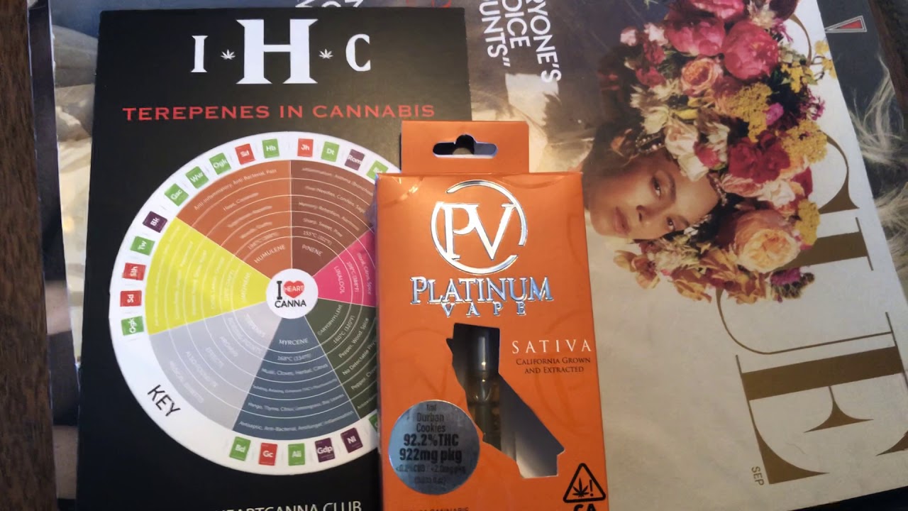 Platinum vape cartridge review