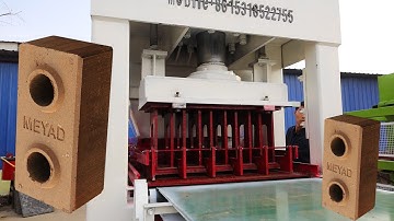 200 tons hydraulic pressure logo brick making machine ready to be shipped to Egypt