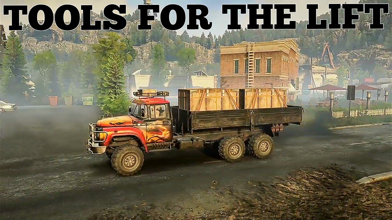 Tools For The Lift Task | SnowRunner Season 10 - Fix & Connect